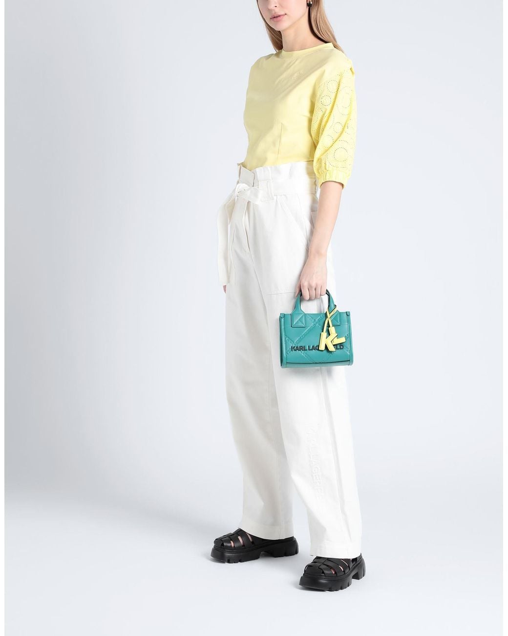 Karl Lagerfeld White Jeans
