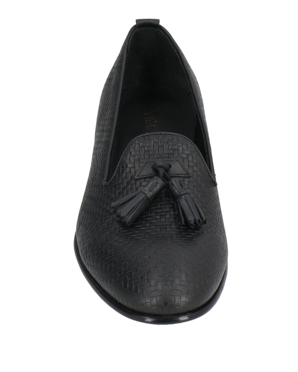 MICH SIMON Black Loafers Leather for men