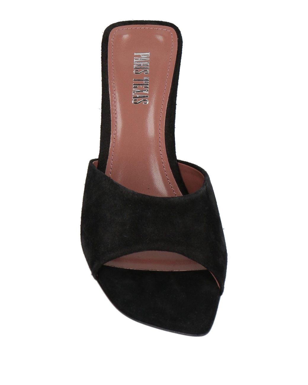 Paris Texas Black Sandals