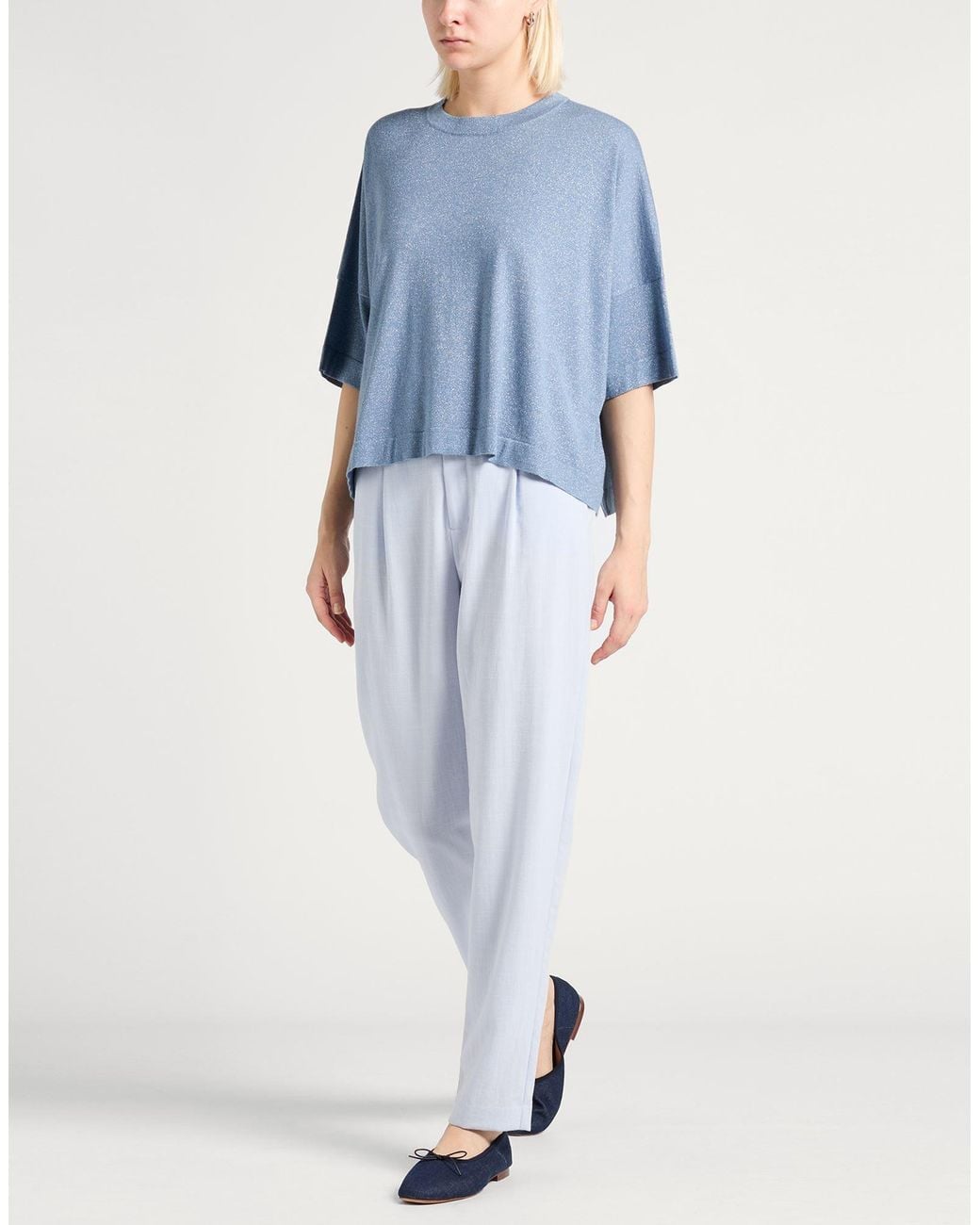 Pullover Brunello Cucinelli de color Blue