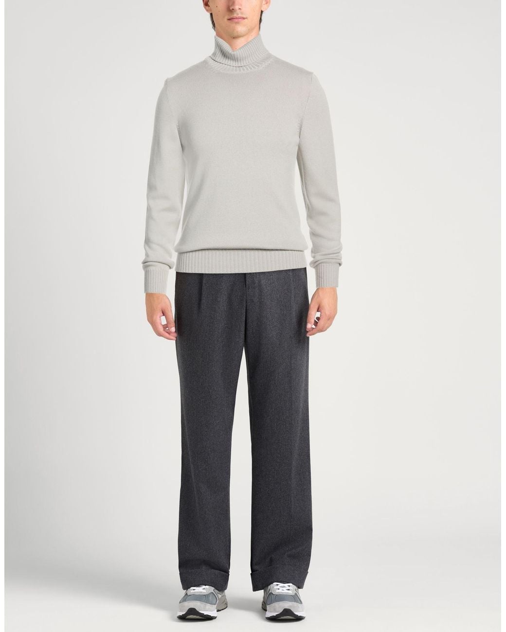 Gran Sasso Gray Turtleneck for men