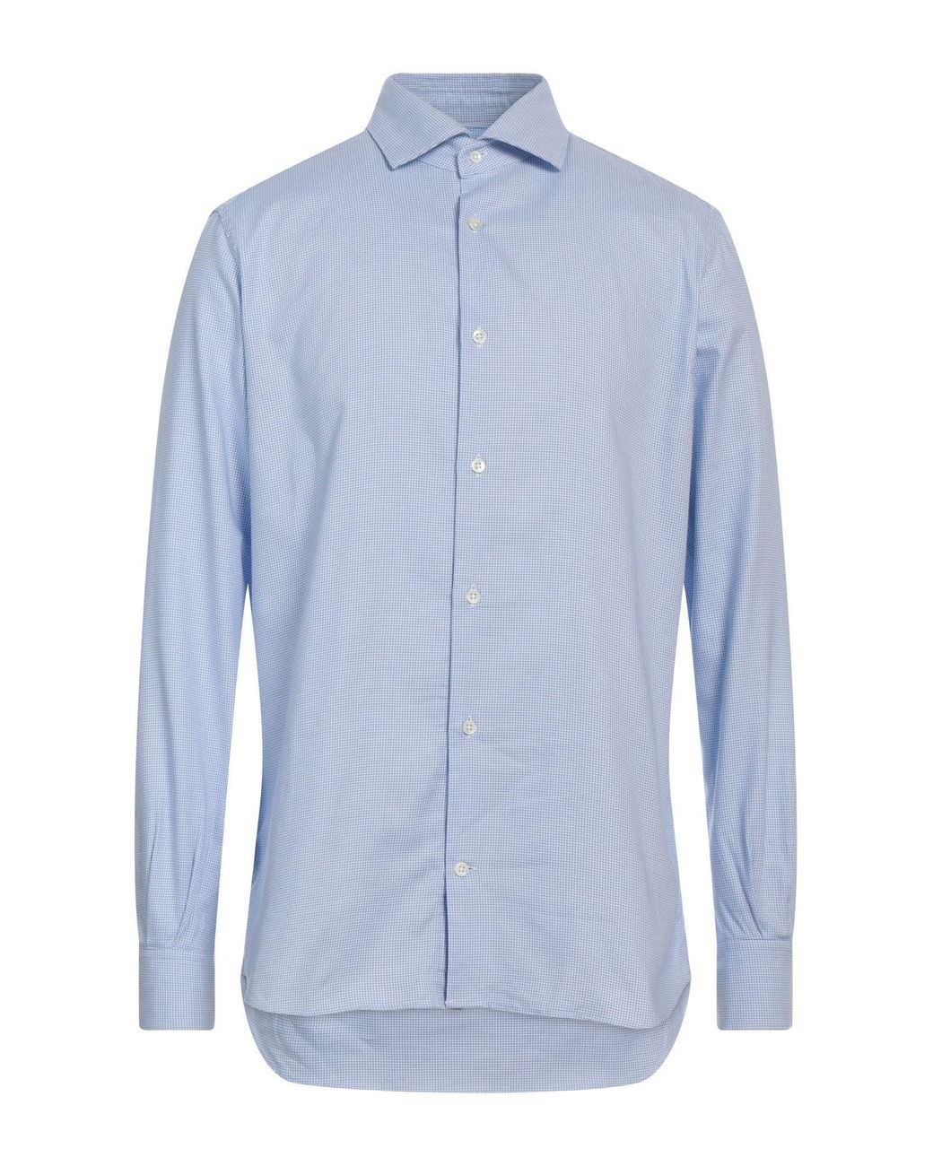 Glanshirt Blue Shirt for men