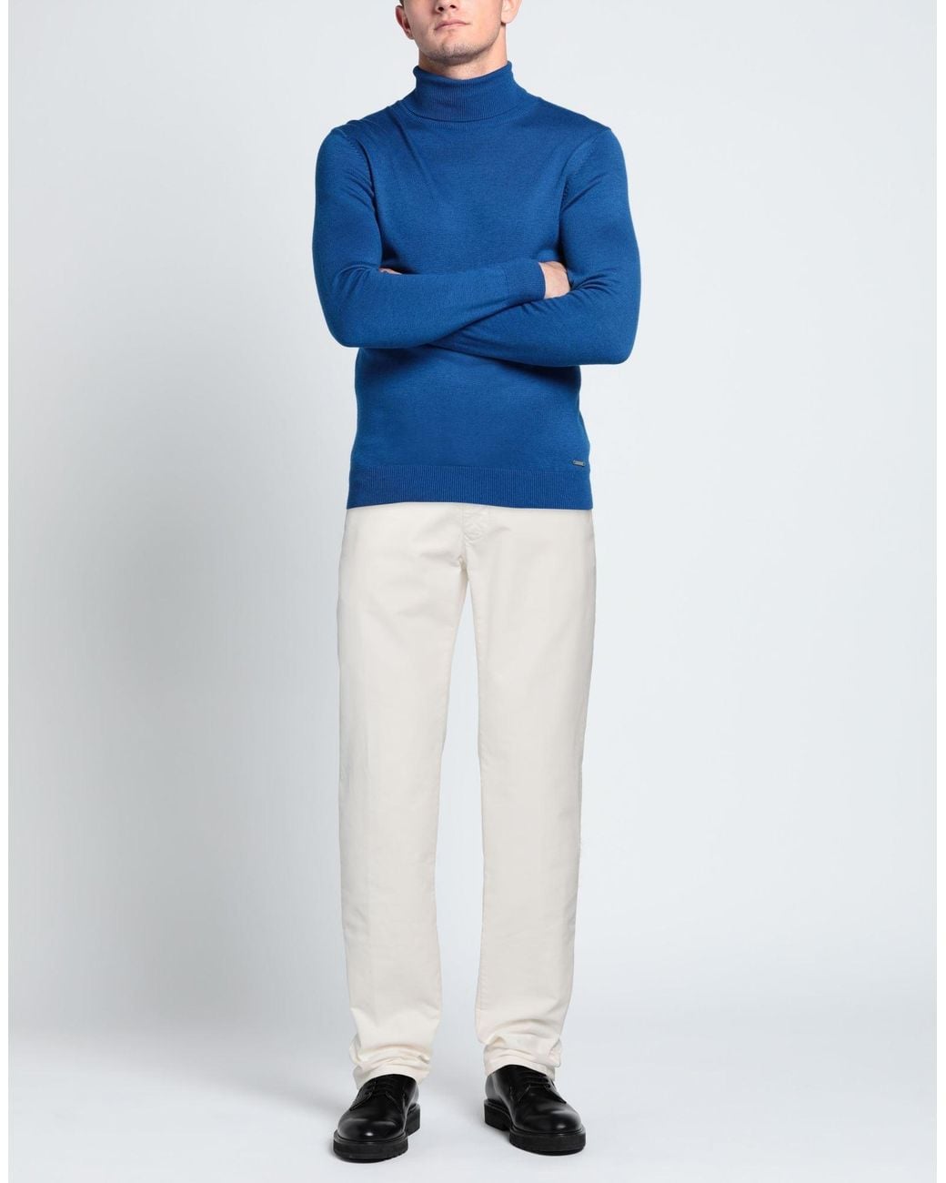 Incotex White Trouser for men