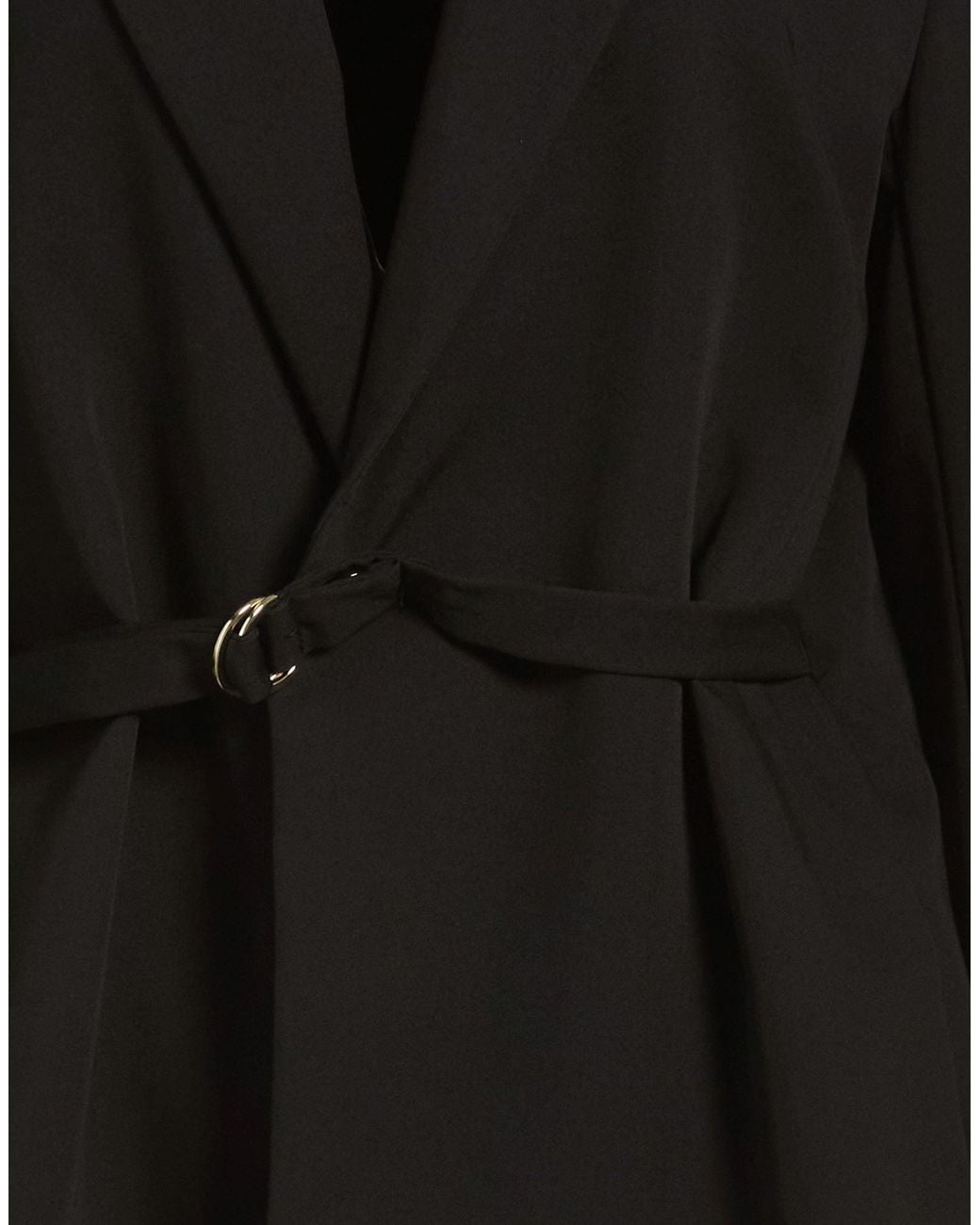ViCOLO Black Blazer Polyester, Viscose, Elastane