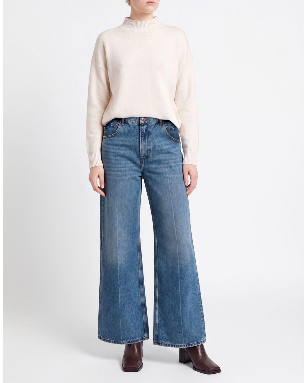 Sandro Blue Jeans Cotton