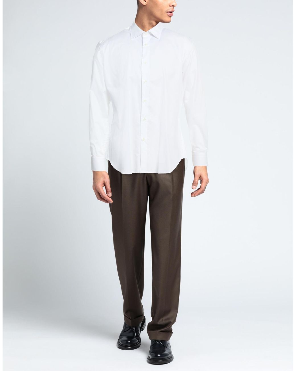 Camisa Agho de hombre de color White