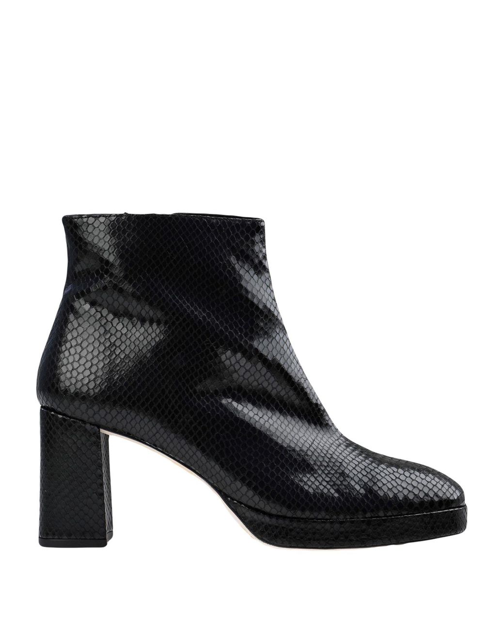 Miista Leather Ankle Boots in Black - Lyst