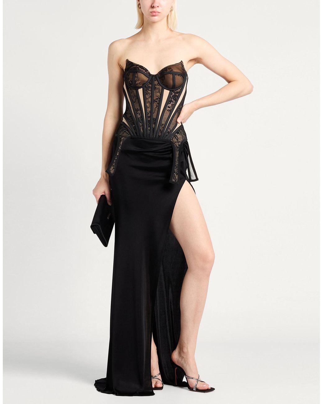 GIUSEPPE DI MORABITO Black Maxi Skirt
