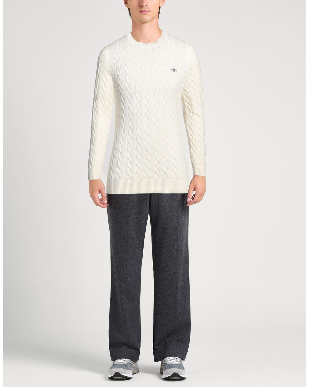 Pullover Gant de hombre de color White