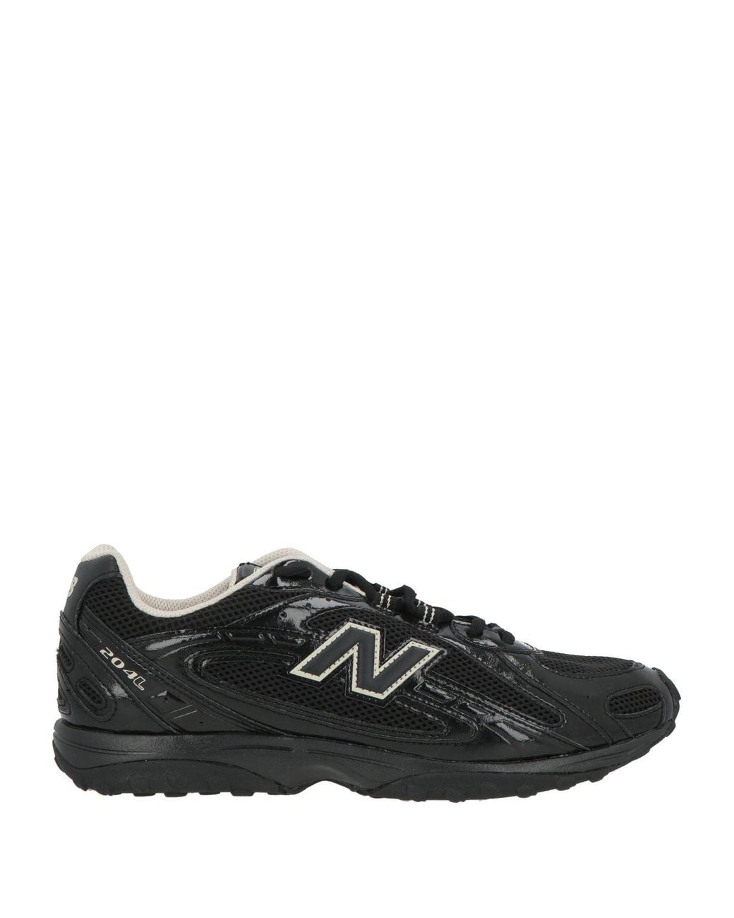 New Balance Black Sneakers Textile Fibers for men