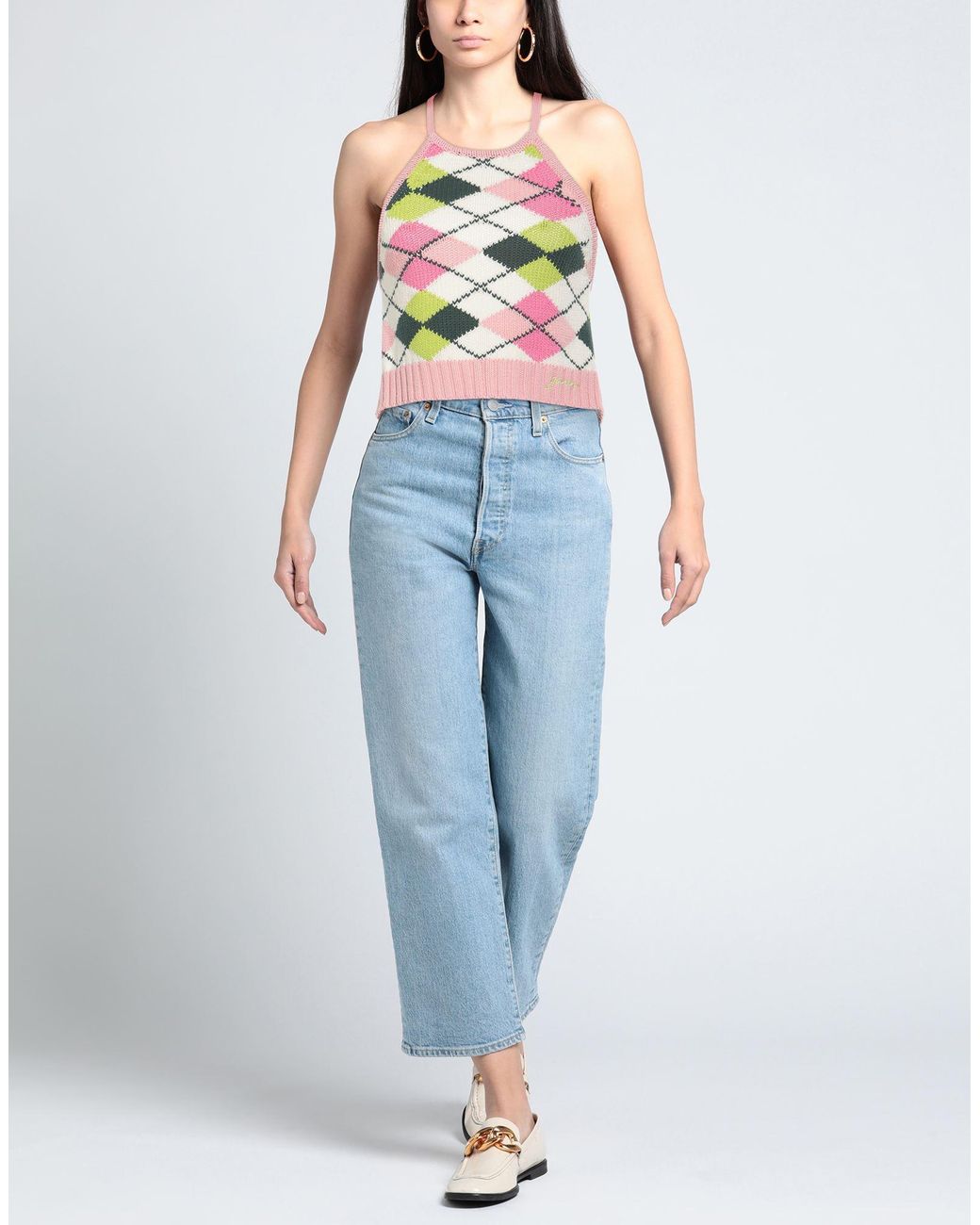 Ganni Pink Top