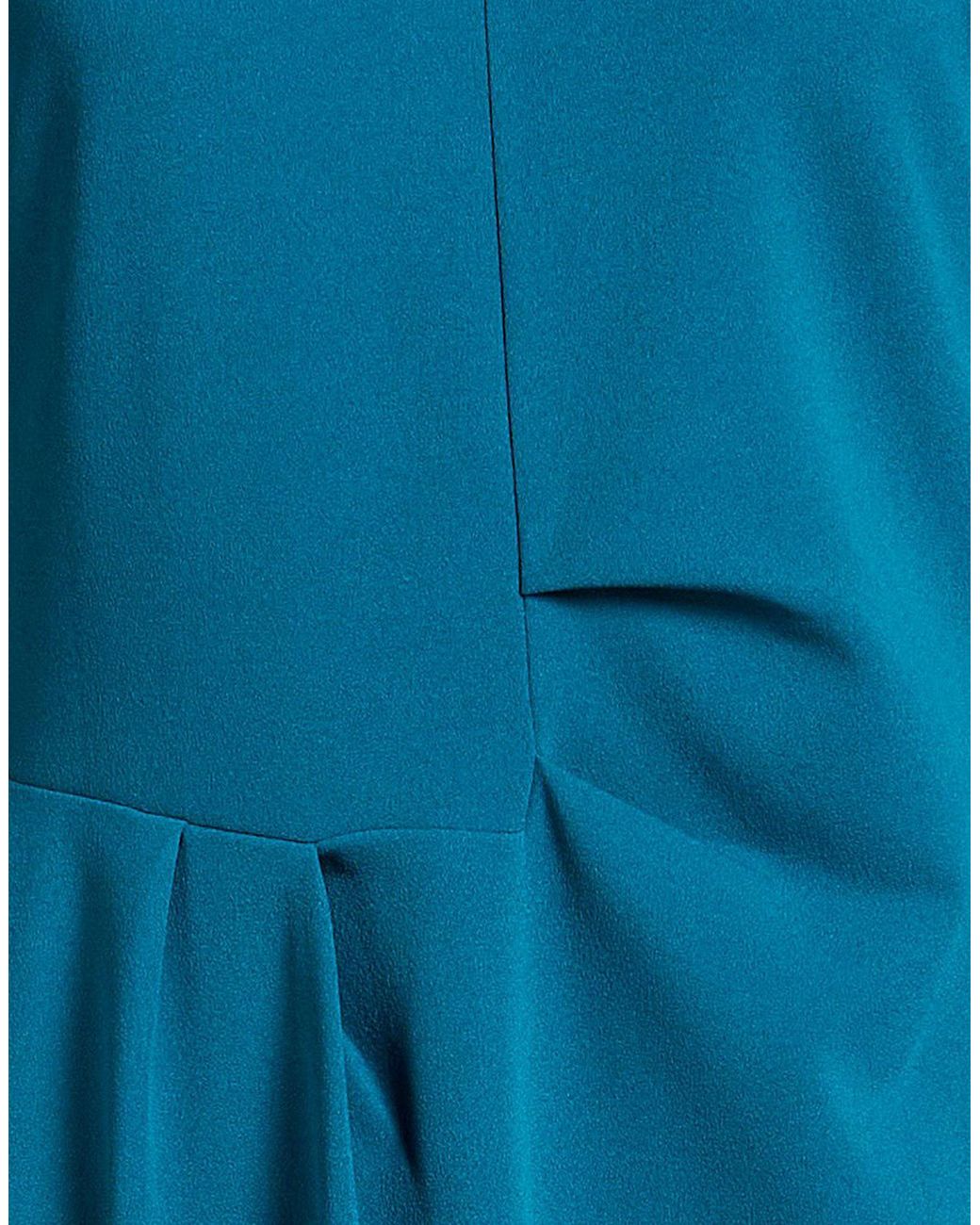 Toy G. Blue Maxi Dress Polyester, Elastane