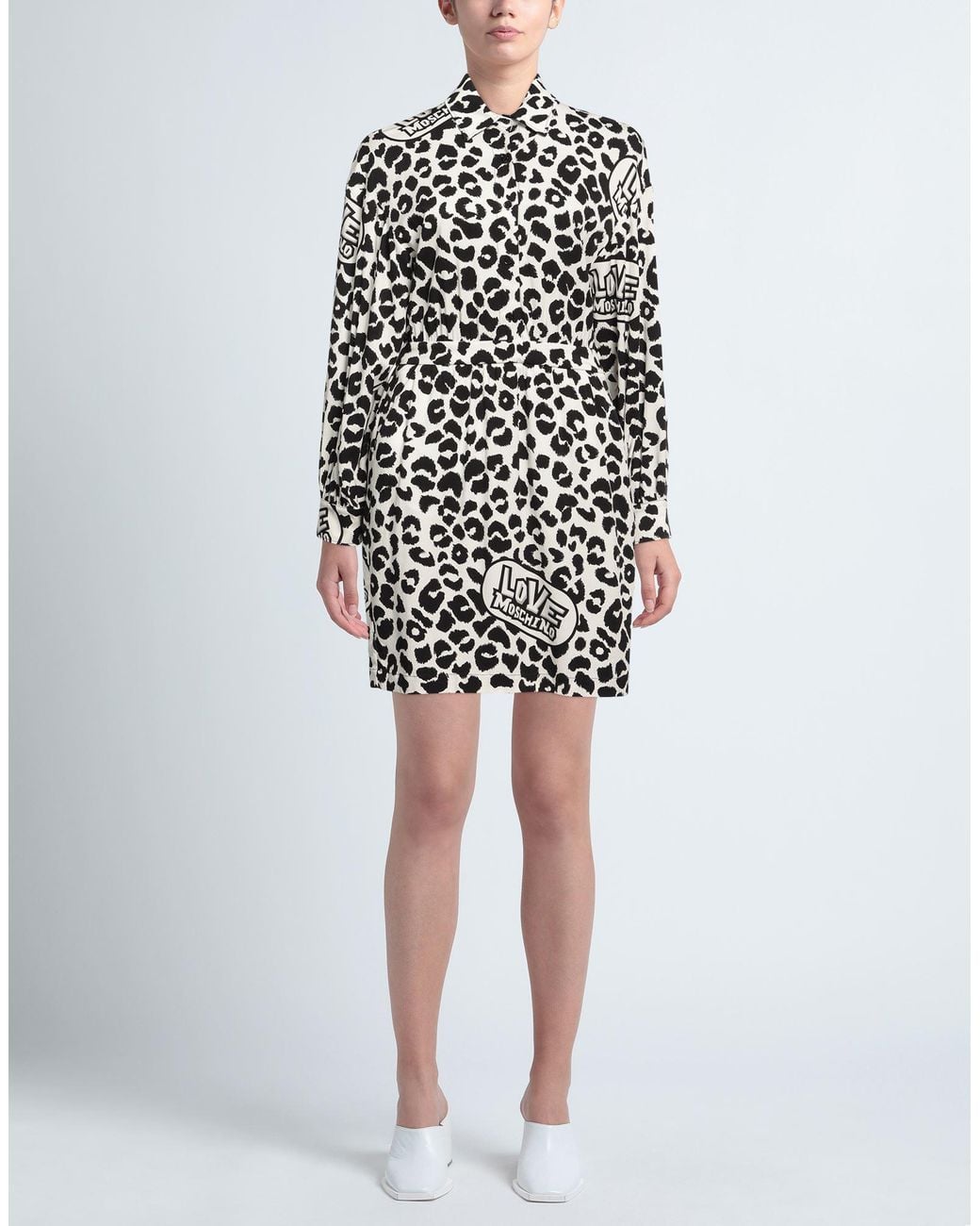 Love Moschino White Mini Dress