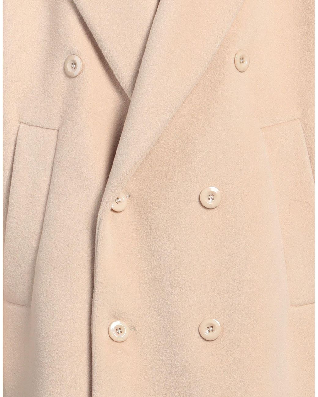 A PAPER KID Natural Coat for men