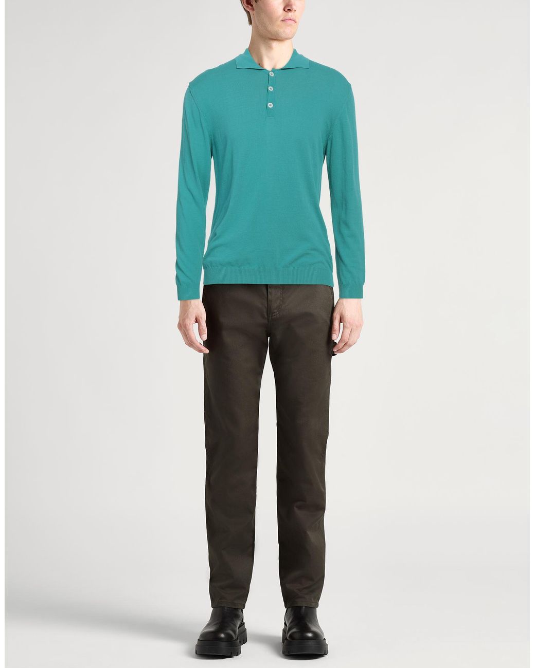 Daniele Fiesoli Blue Jumper for men