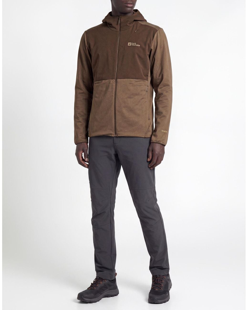 Jack Wolfskin Brown Jacket for men