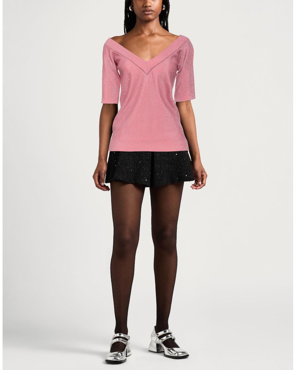 Circus Hotel Pink Sweater Cotton, Polyester, Polyamide