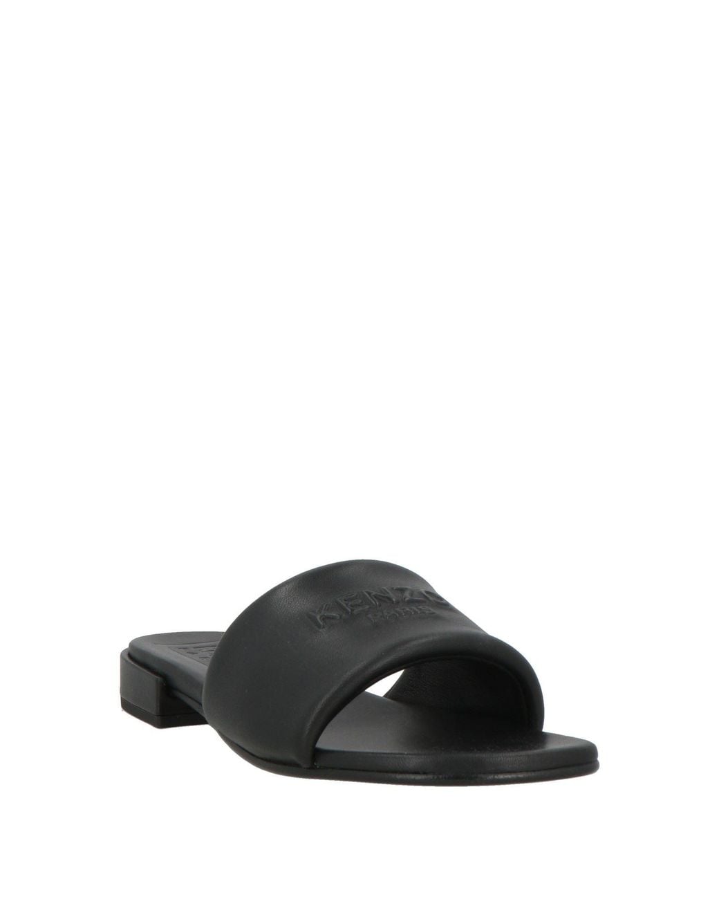 KENZO Black Sandals Leather