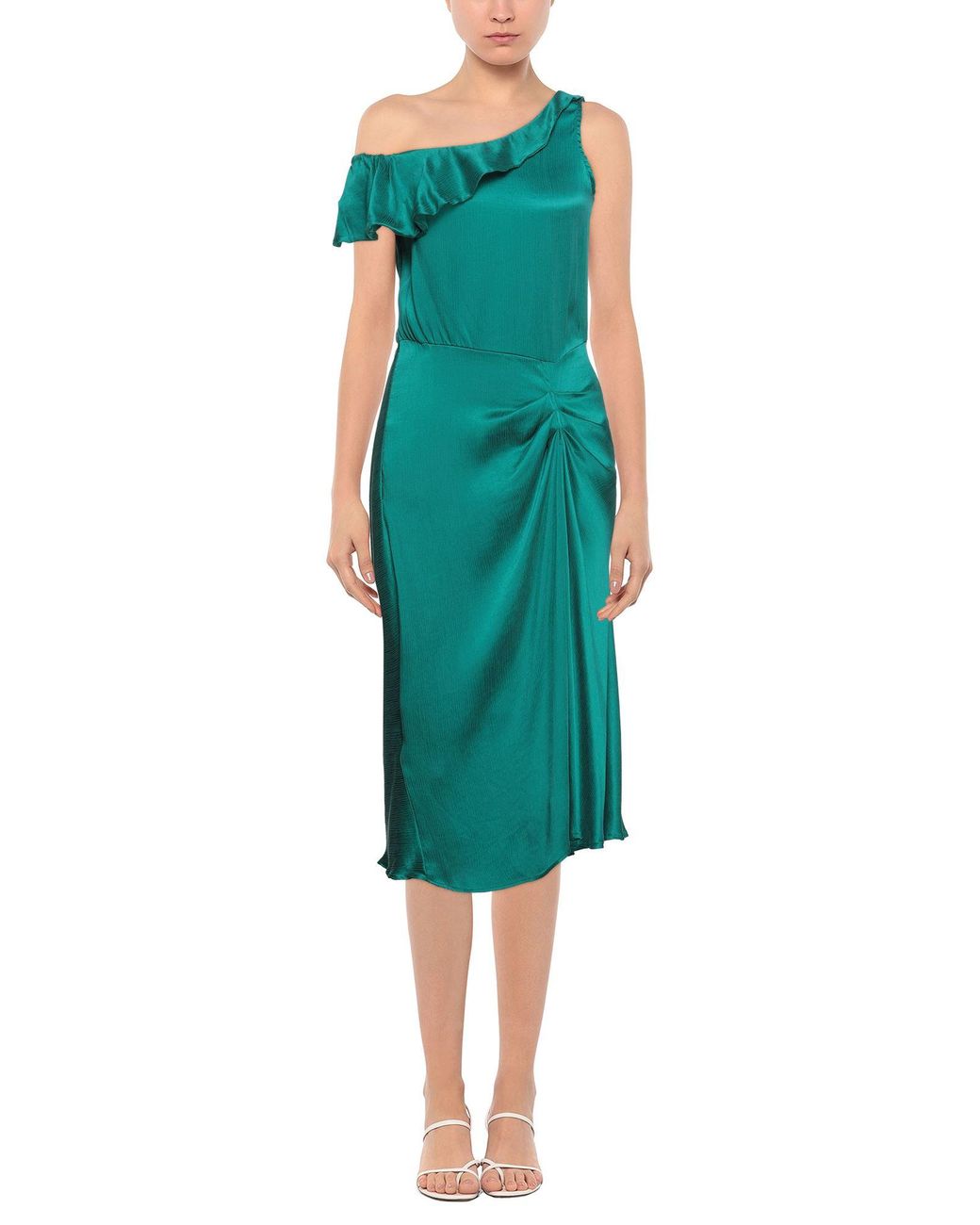 Robe midi Ba&sh en coloris Green