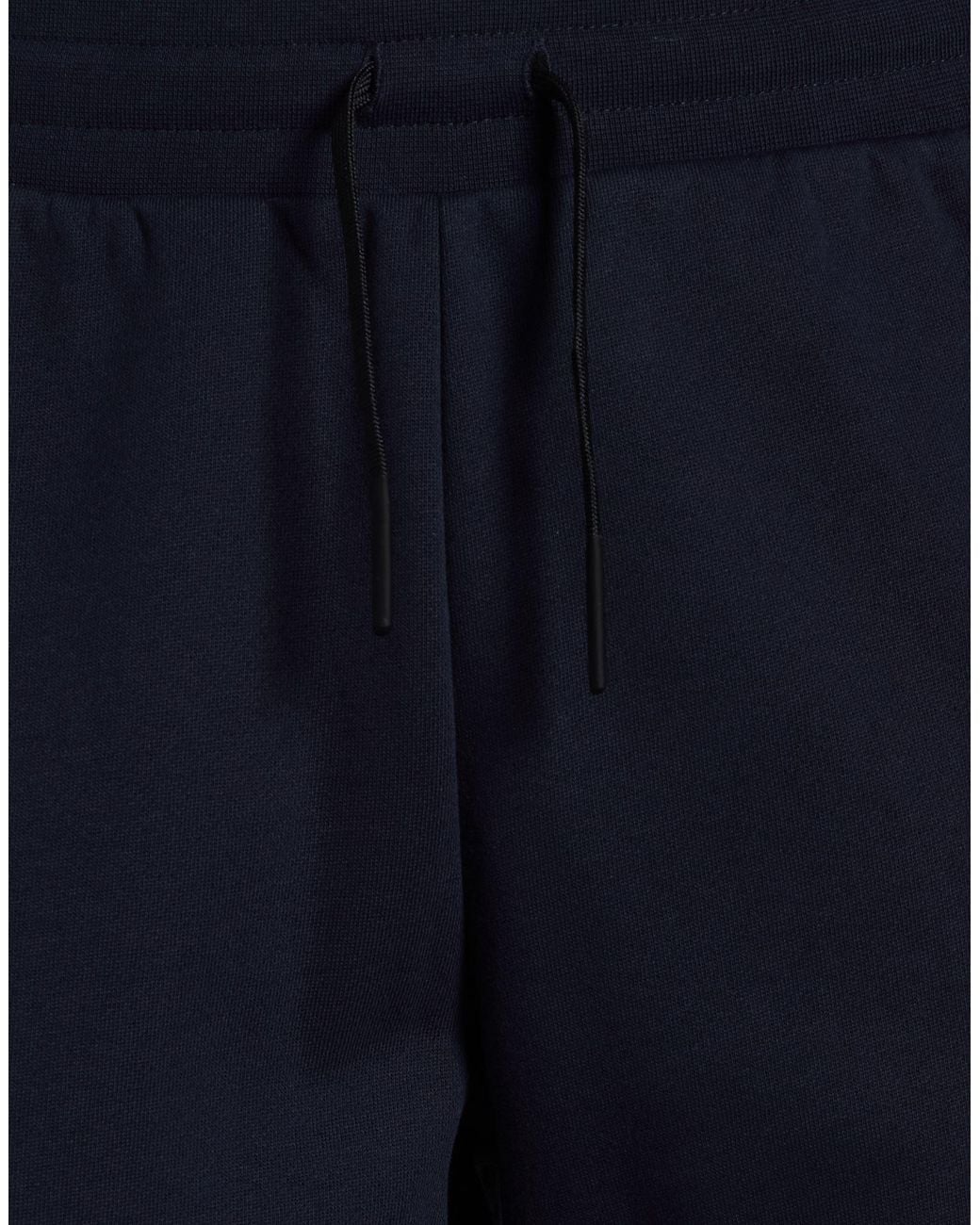 EA7 Blue Pants Cotton, Polyester, Elastane for men