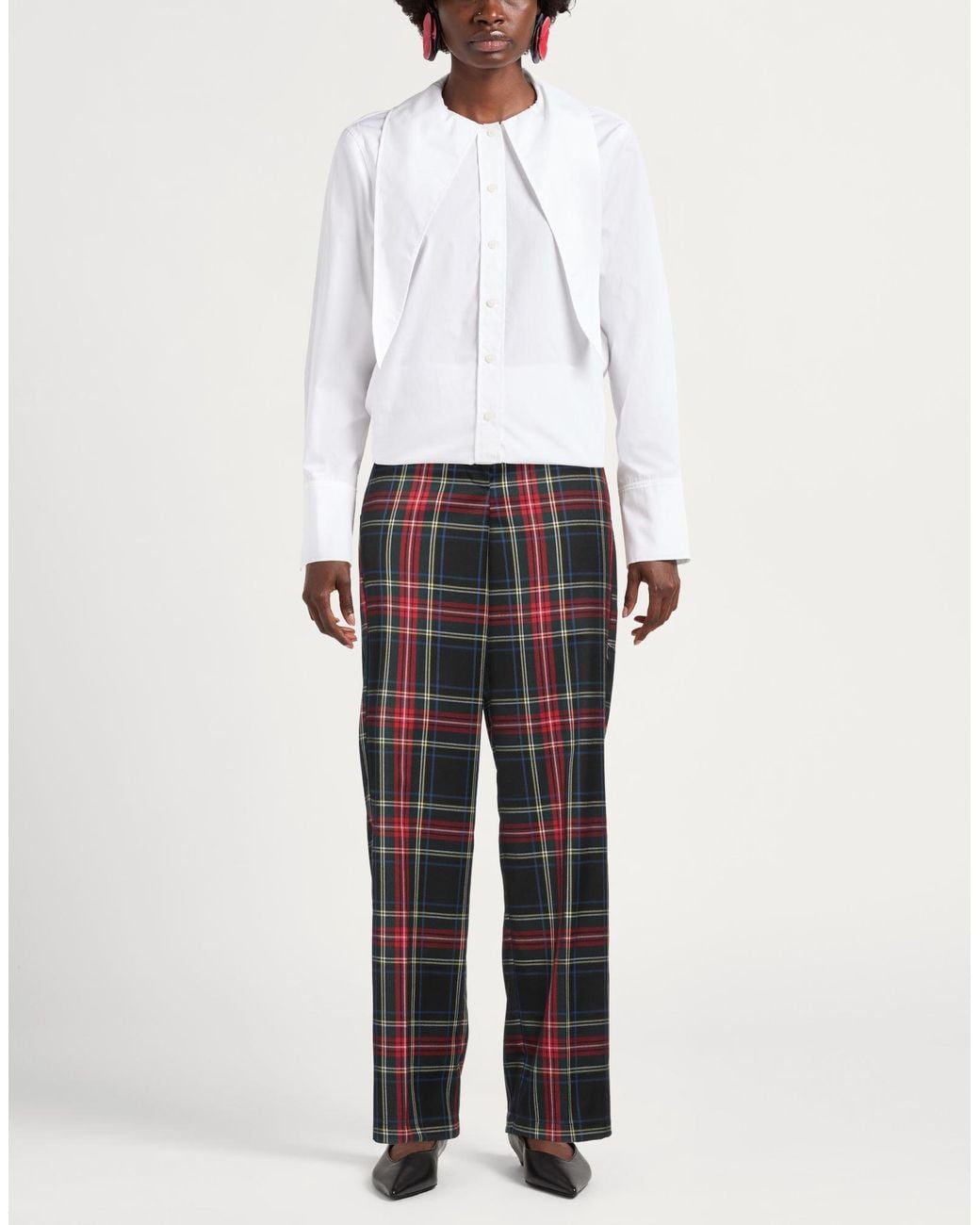 ViCOLO Blue Pants Polyester, Elastane