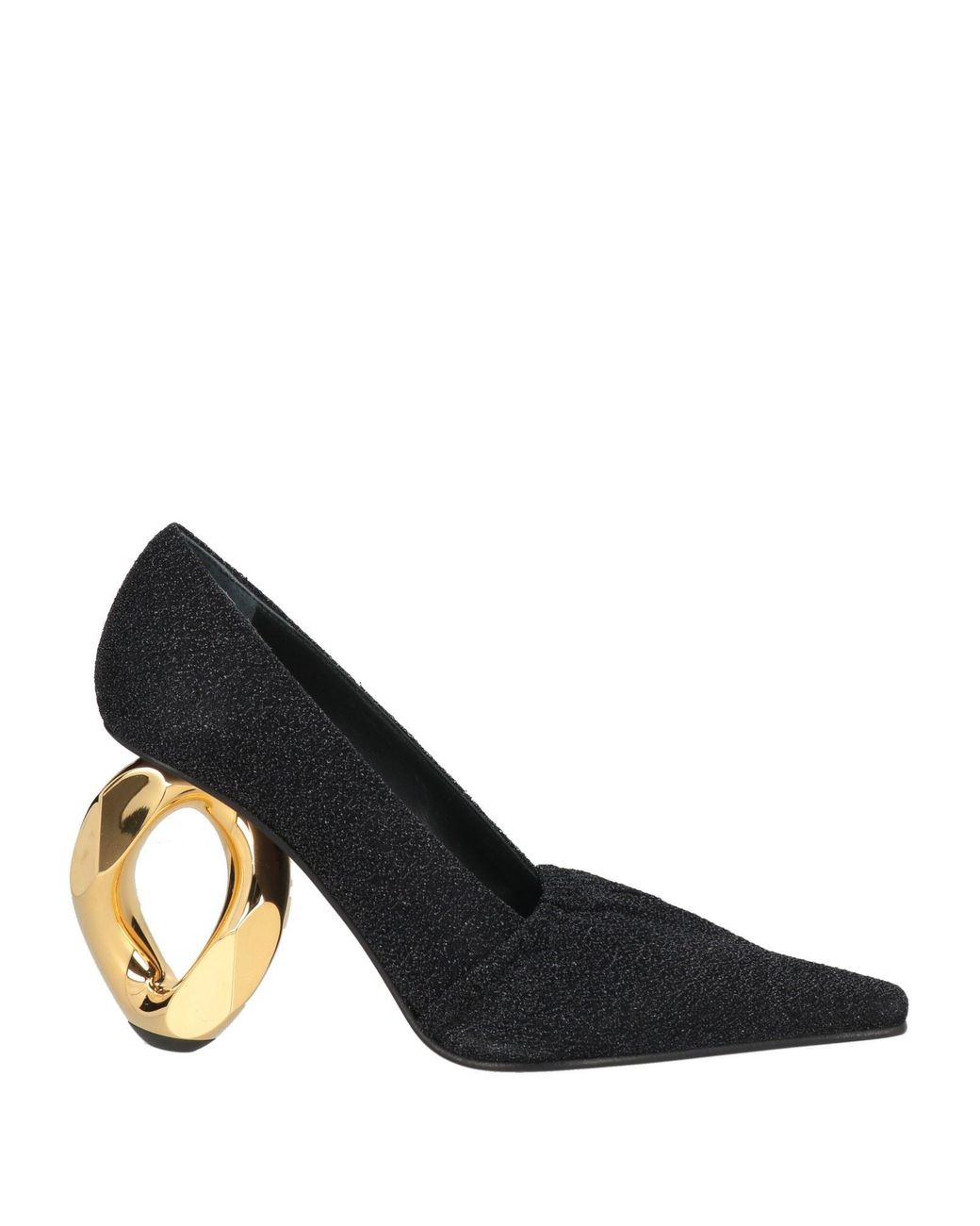 J.W. Anderson Black Pumps Textile Fibers
