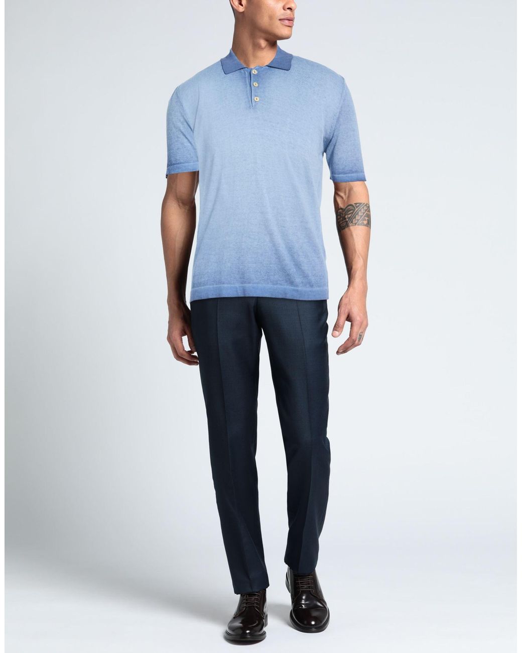 Pullover Original Vintage Style de hombre de color Blue