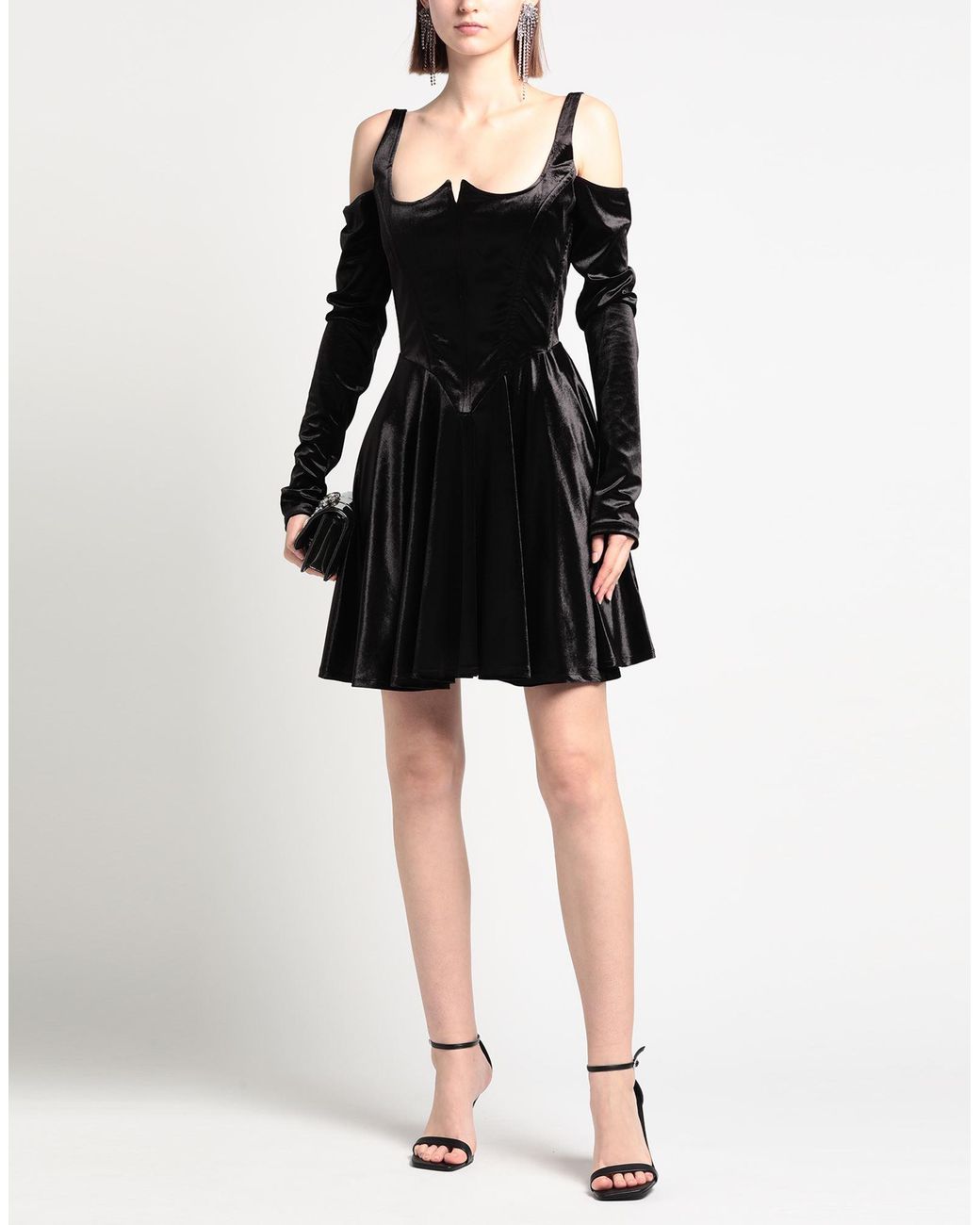 Versace Jeans Couture Black Mini Dress