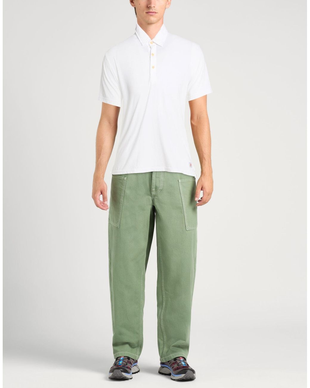 Bob White Polo Shirt Cotton for men
