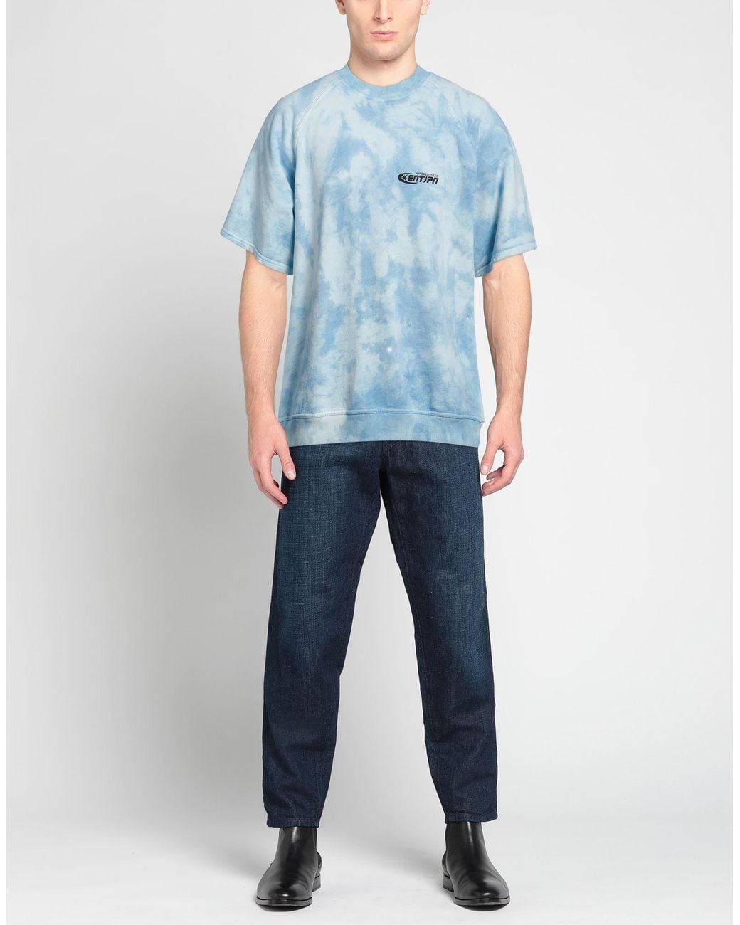 ENTERPRISE JAPAN Blue Sweatshirt for men