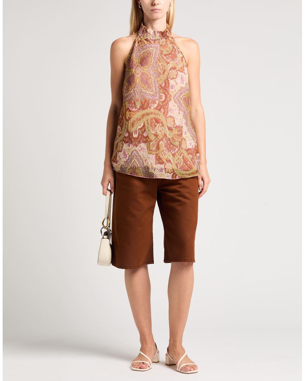 Liu Jo Pink Top Polyester, Elastane