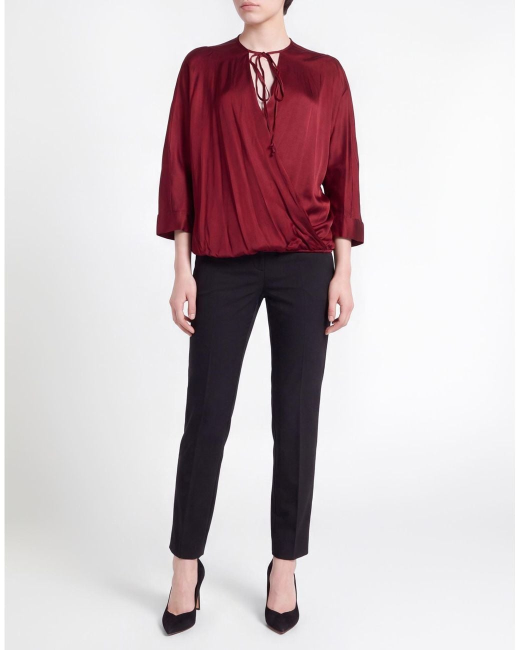 Manila Grace Red Tops