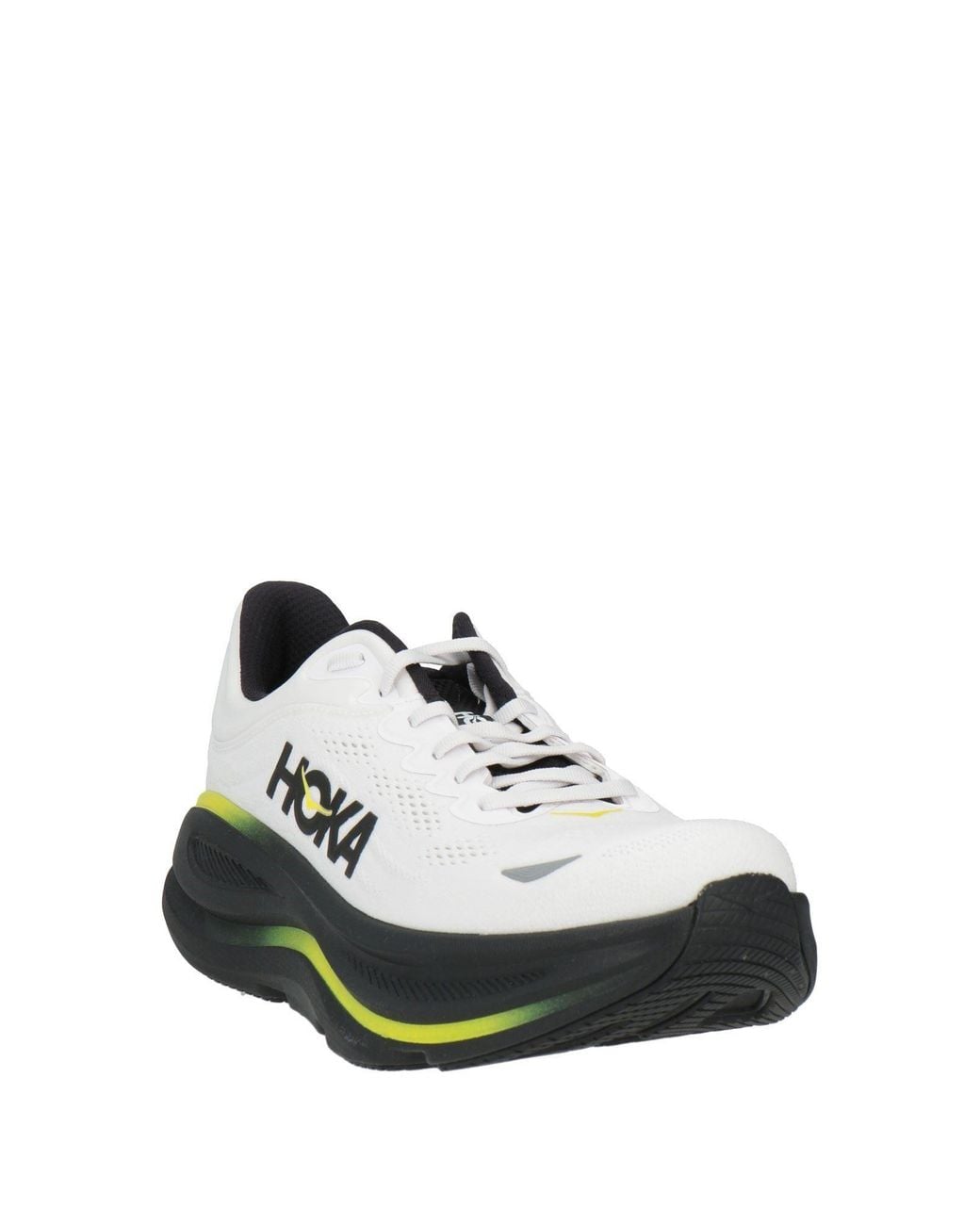 Hoka One One Green Bondi 9 Sneakers Textile Fibers for men