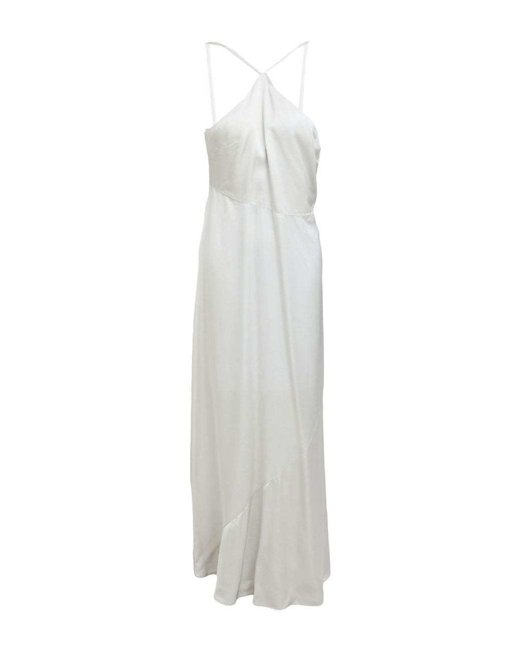 Grifoni White Light Maxi Dress Viscose