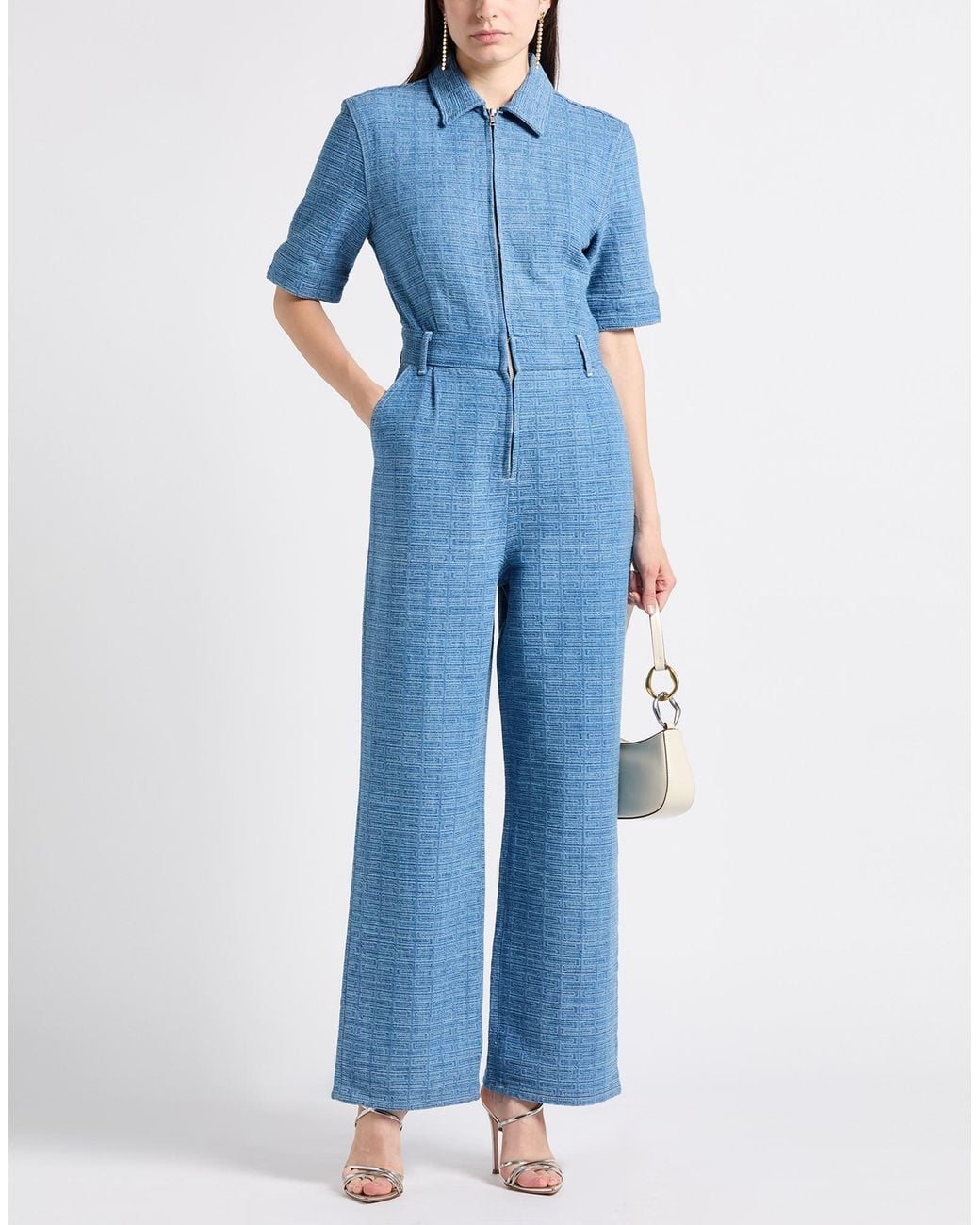 Sandro Blue Jumpsuit
