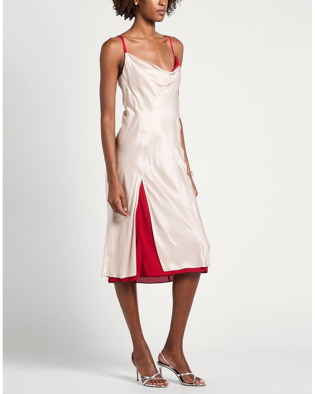 Acne Natural Midi Dress