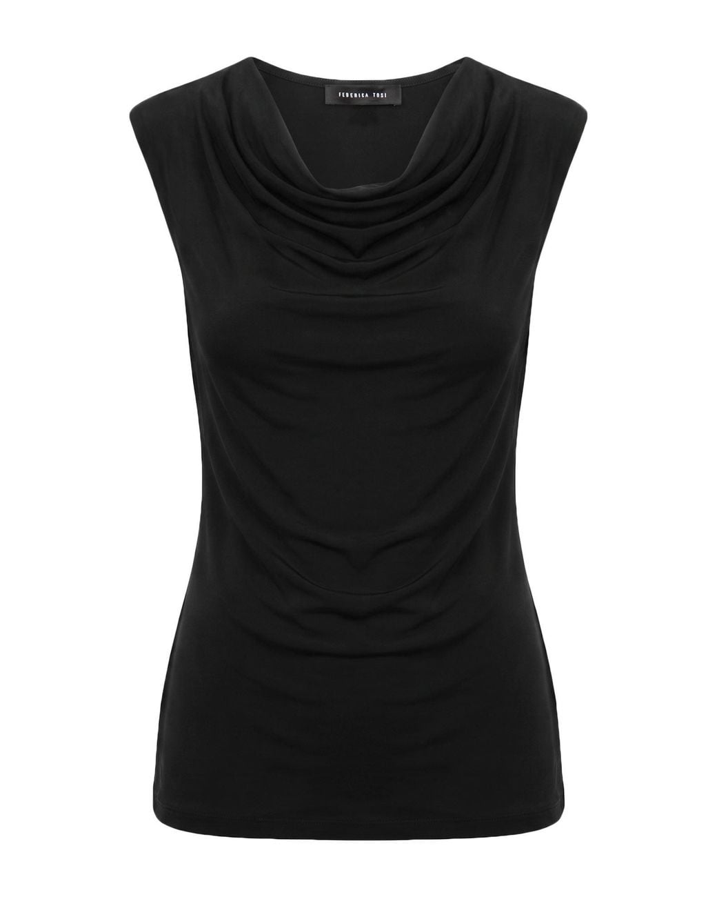 FEDERICA TOSI Black Mini Dress