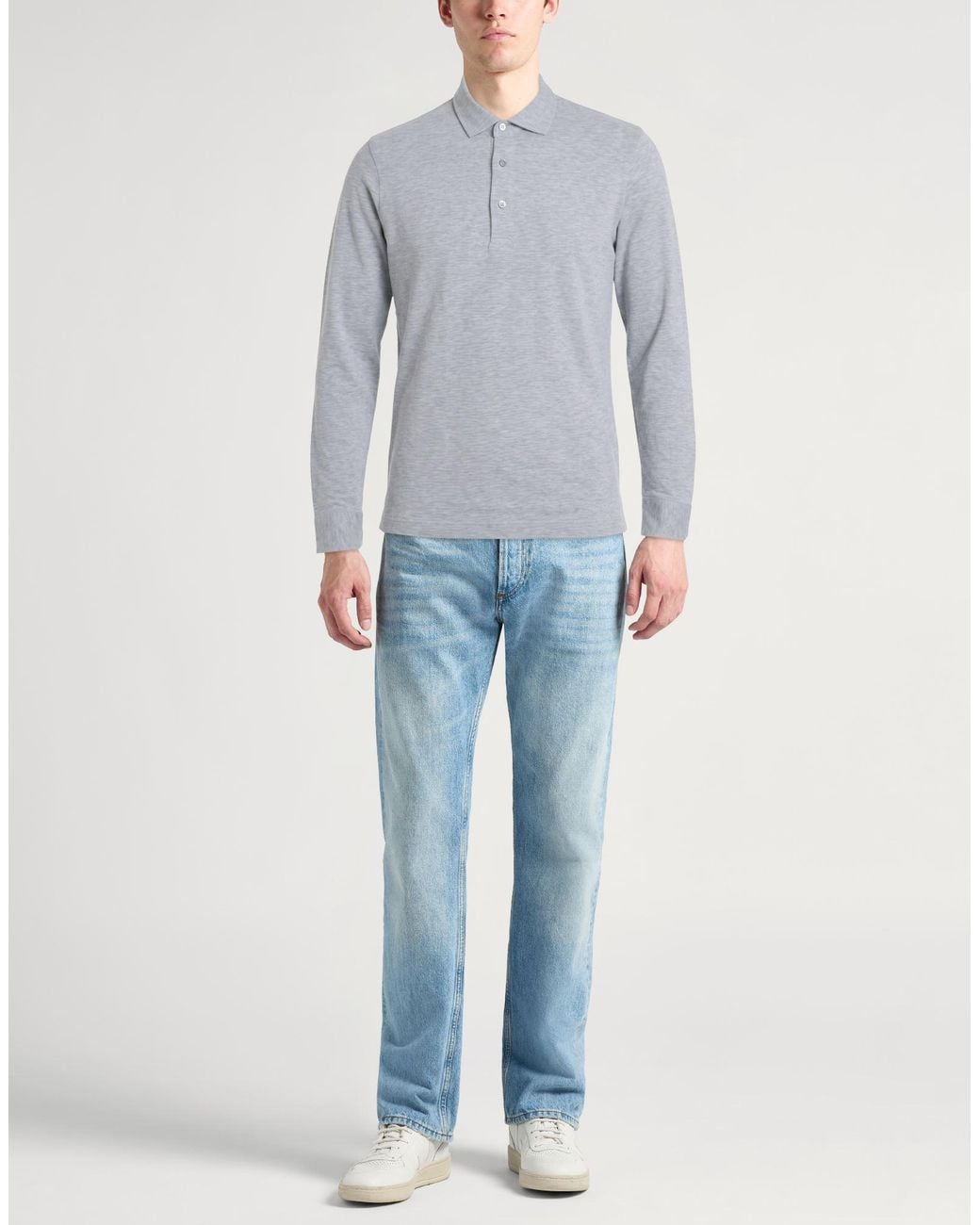 Drumohr Blue Polo Shirt for men