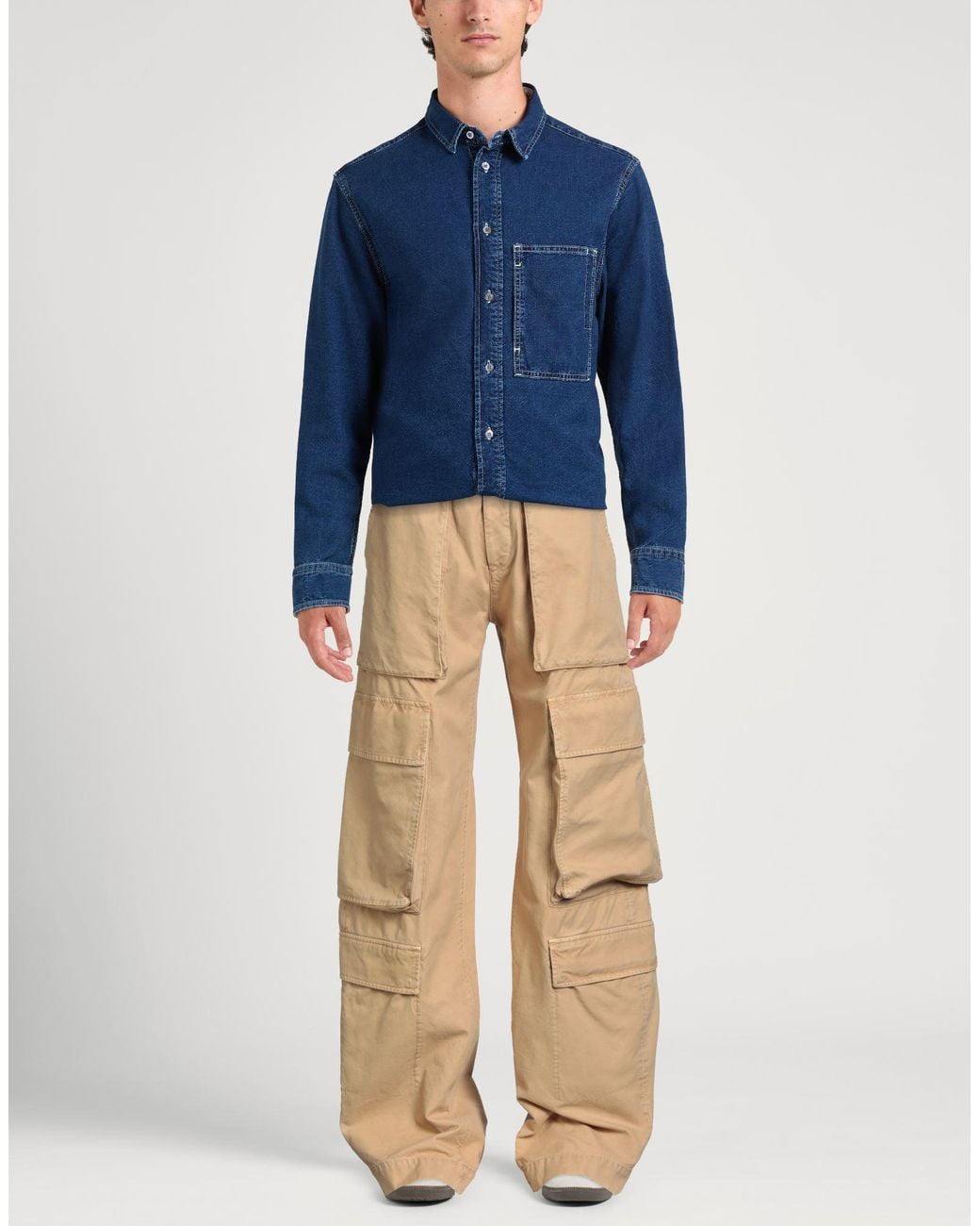 Pantalone di DSquared² in Natural da Uomo