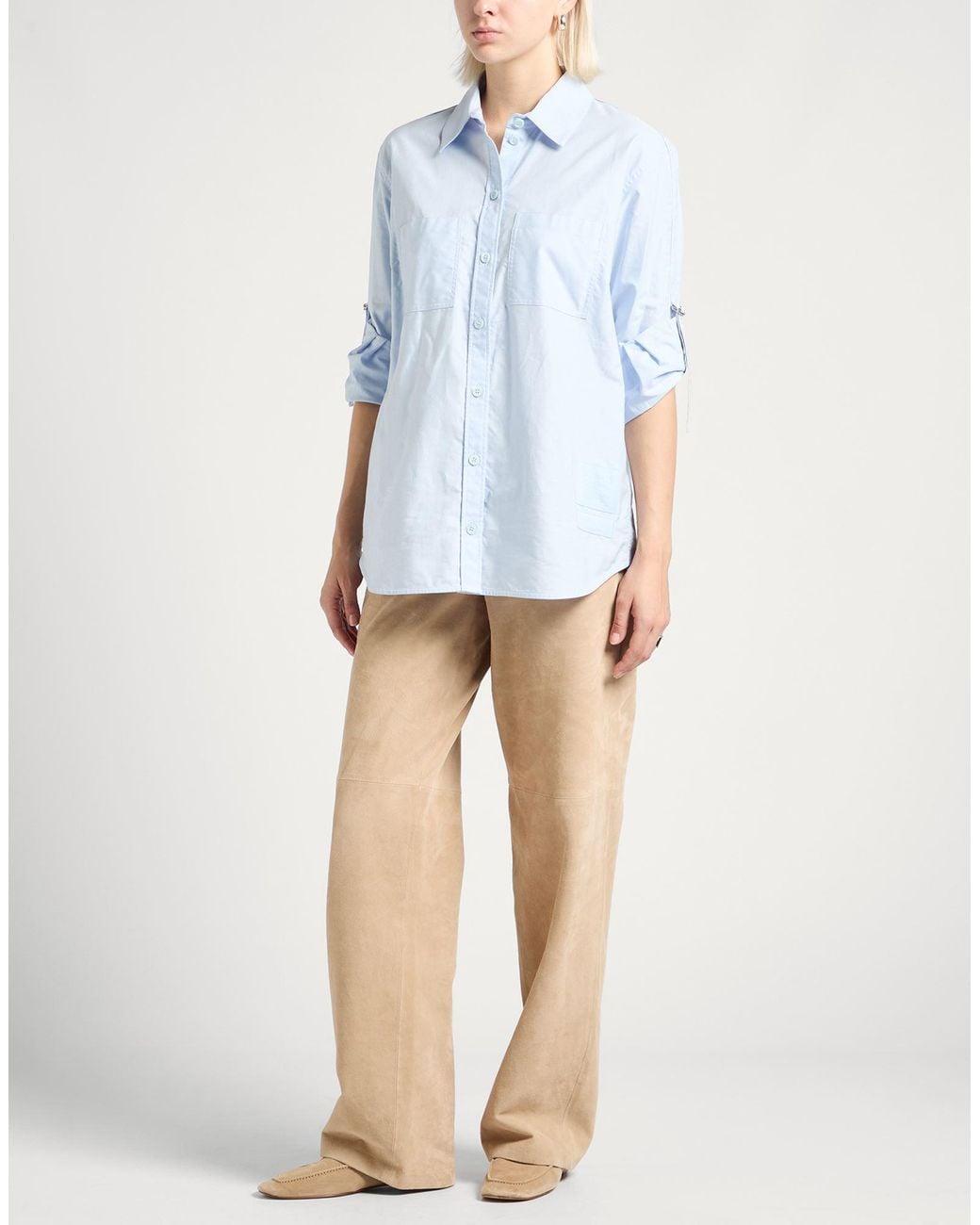 Camisa Burberry de color Blue