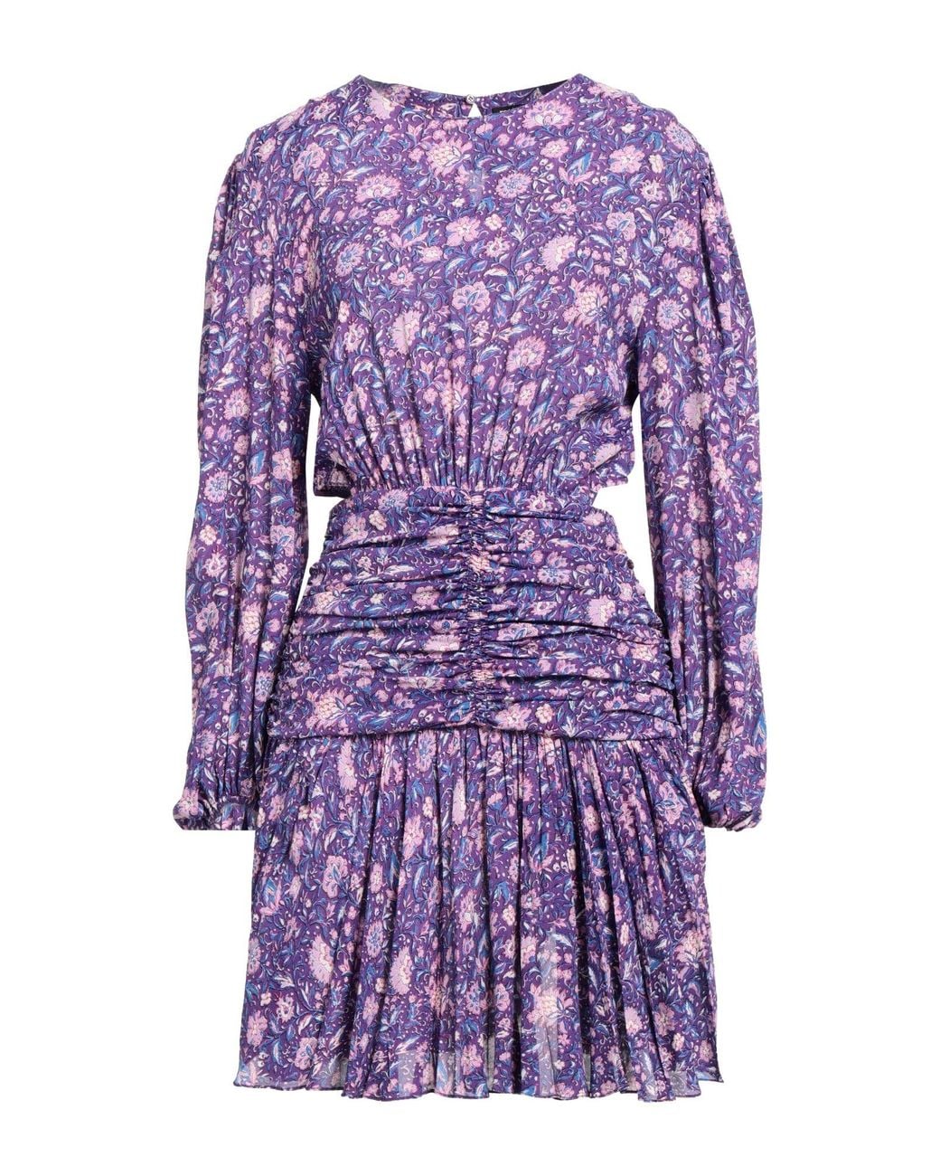 Maje Purple Mini Dress