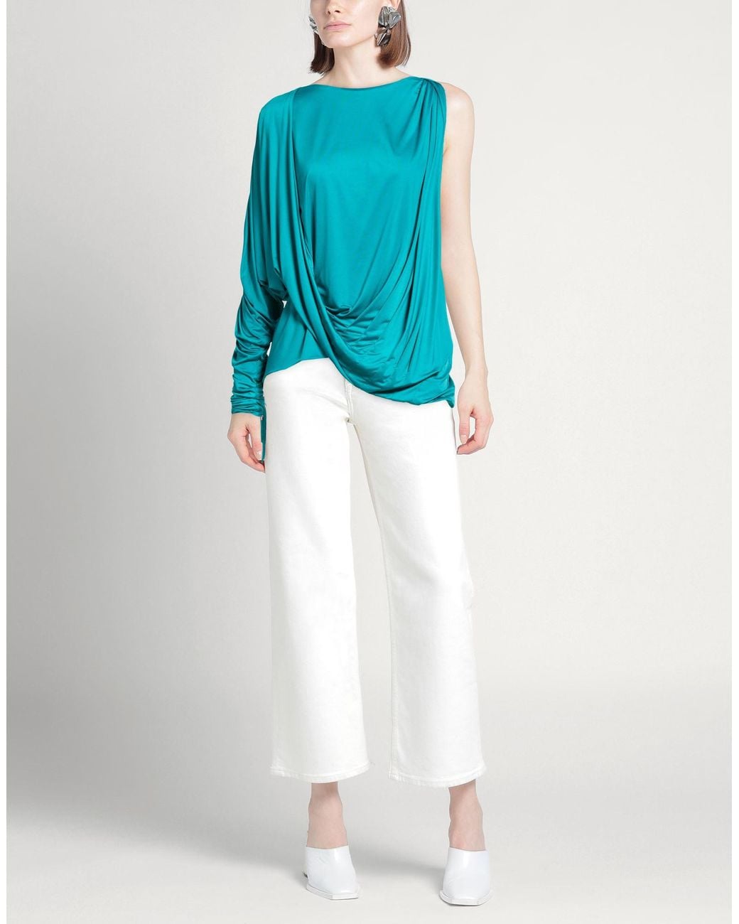 Top Babylon de color Blue