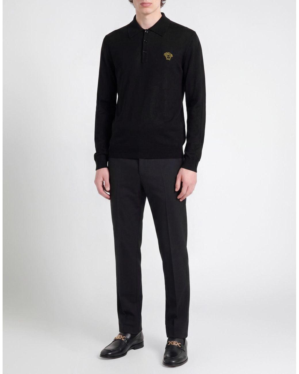 Pullover Versace pour homme en coloris Black