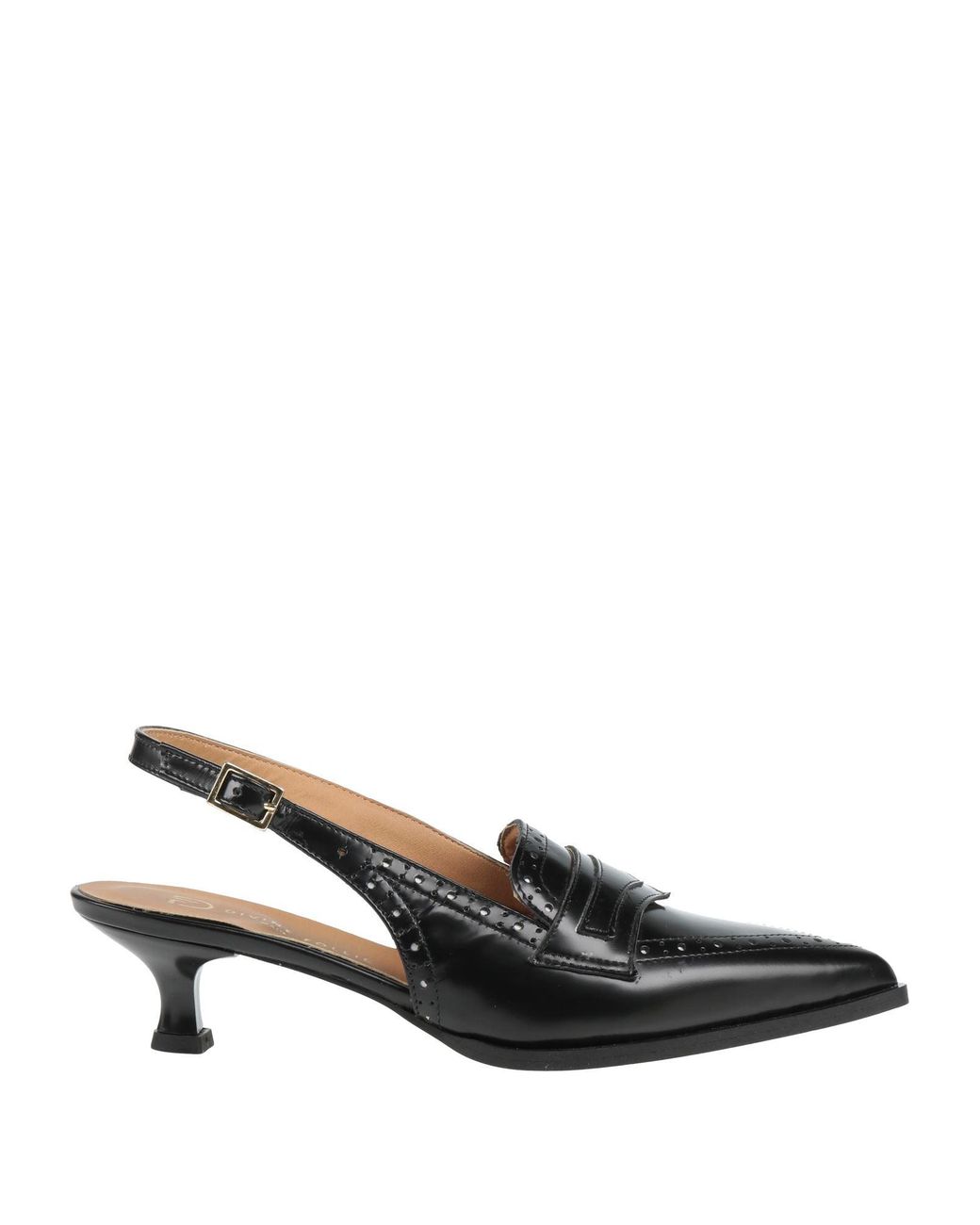 Divine Follie Black Pumps Leather
