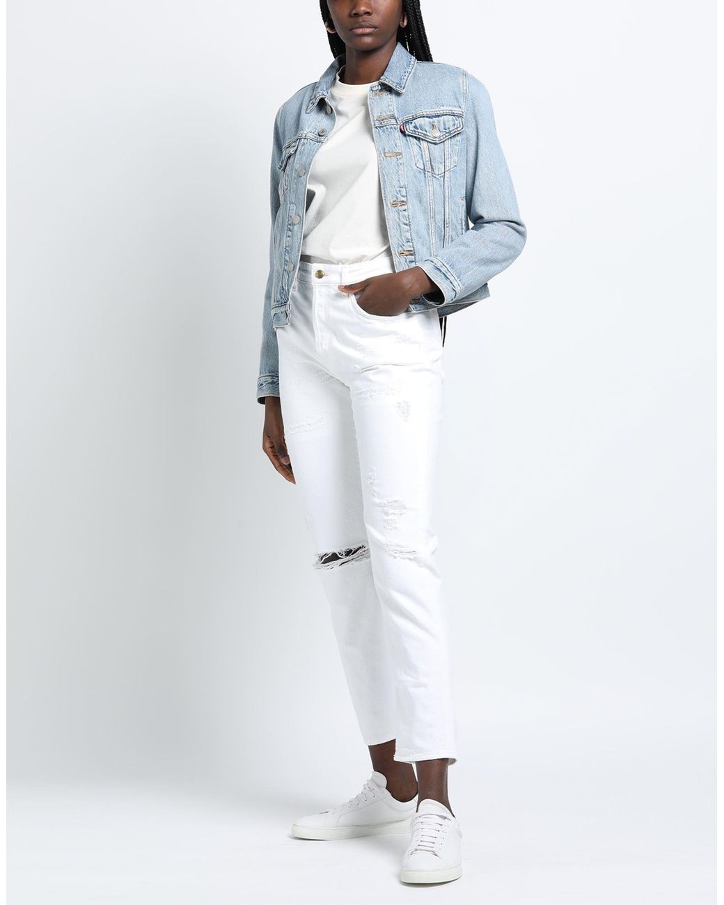 Washington DEE-CEE U.S.A. White Jeans