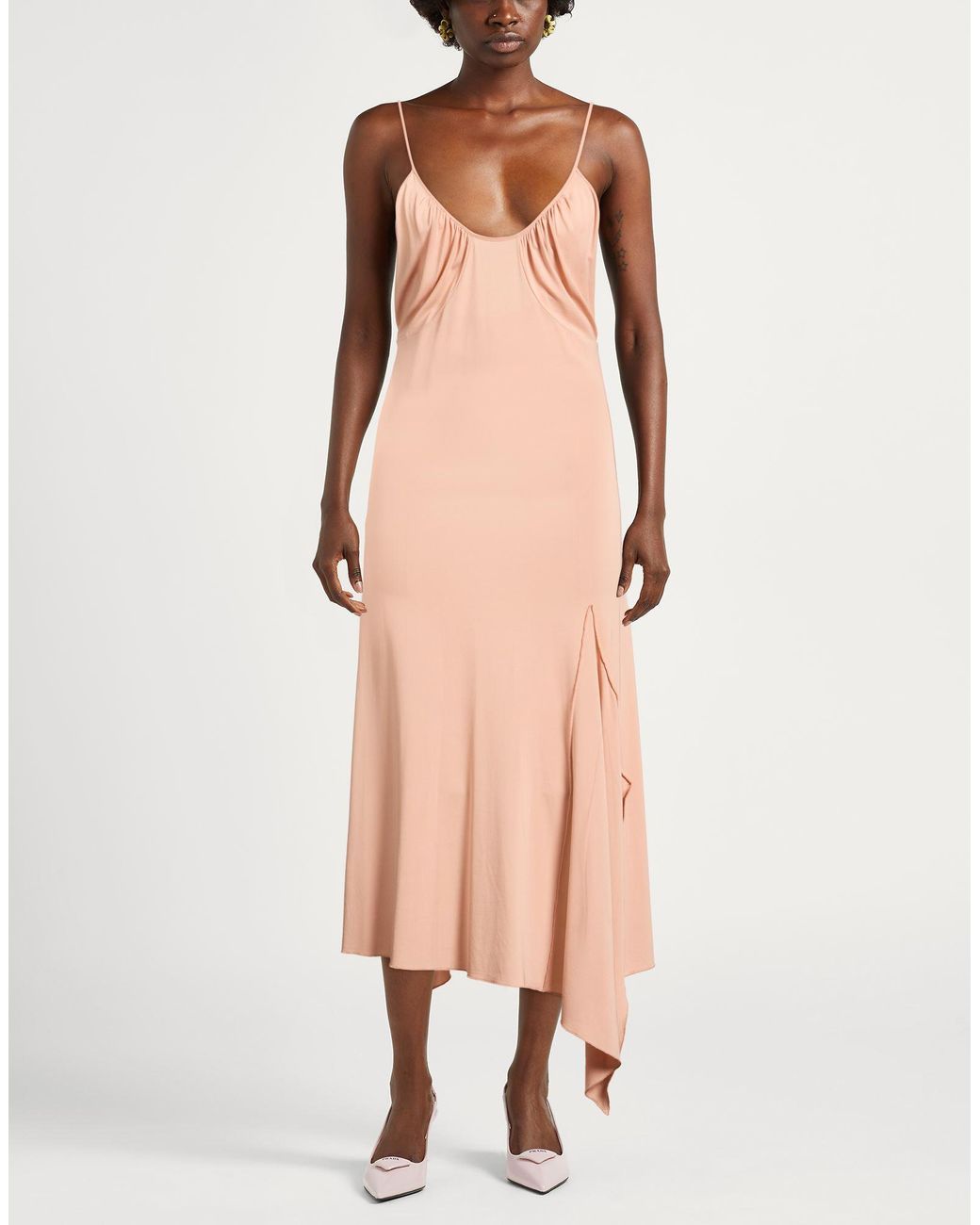 Angelo Marani Pink Maxi Dresses