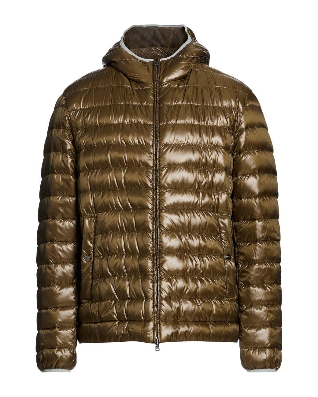 Herno Green Puffer Polyamide for men