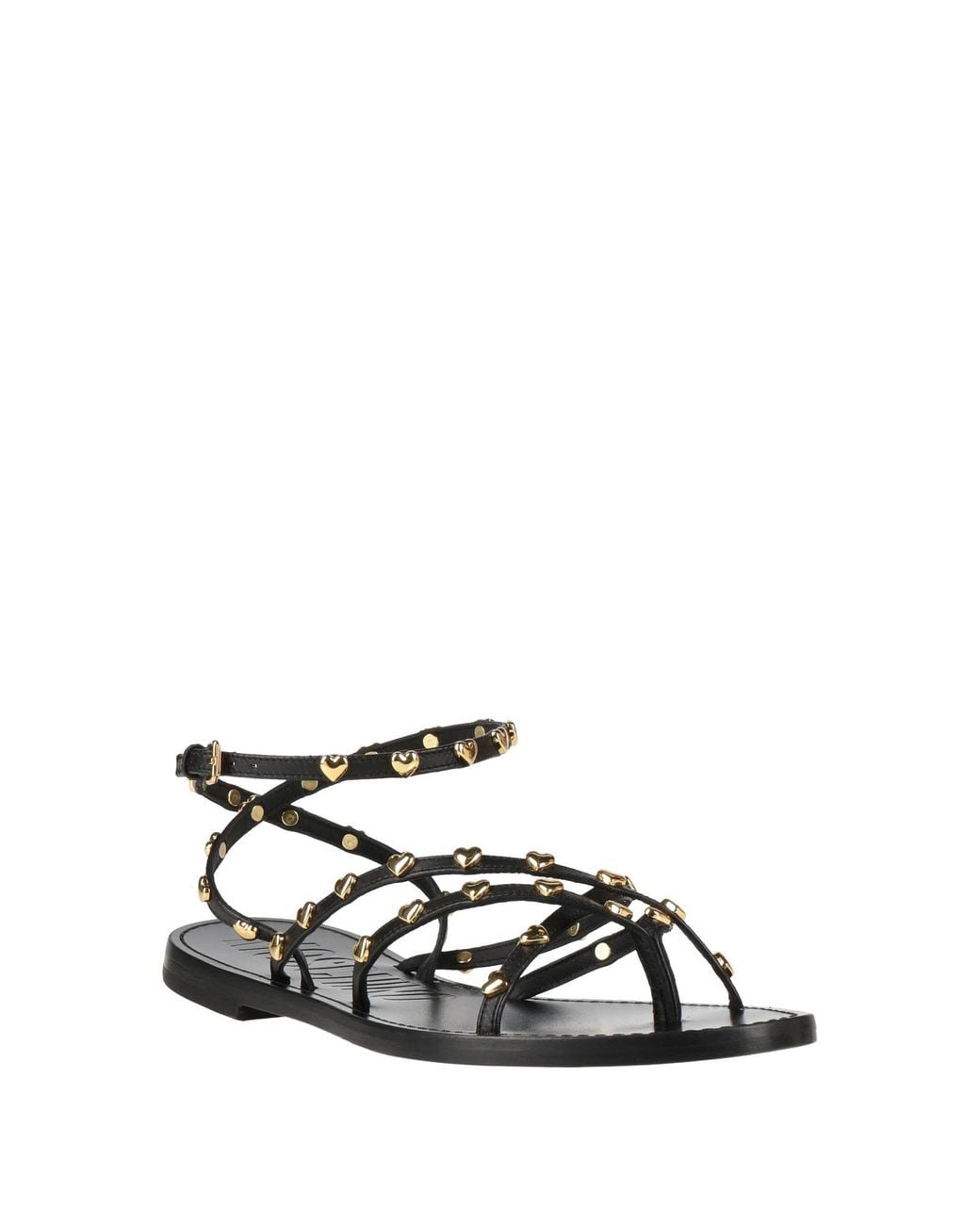 Moschino White Thong Sandal