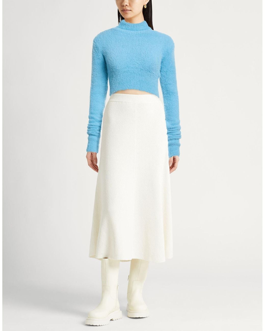 Faith Connexion Blue Turtleneck