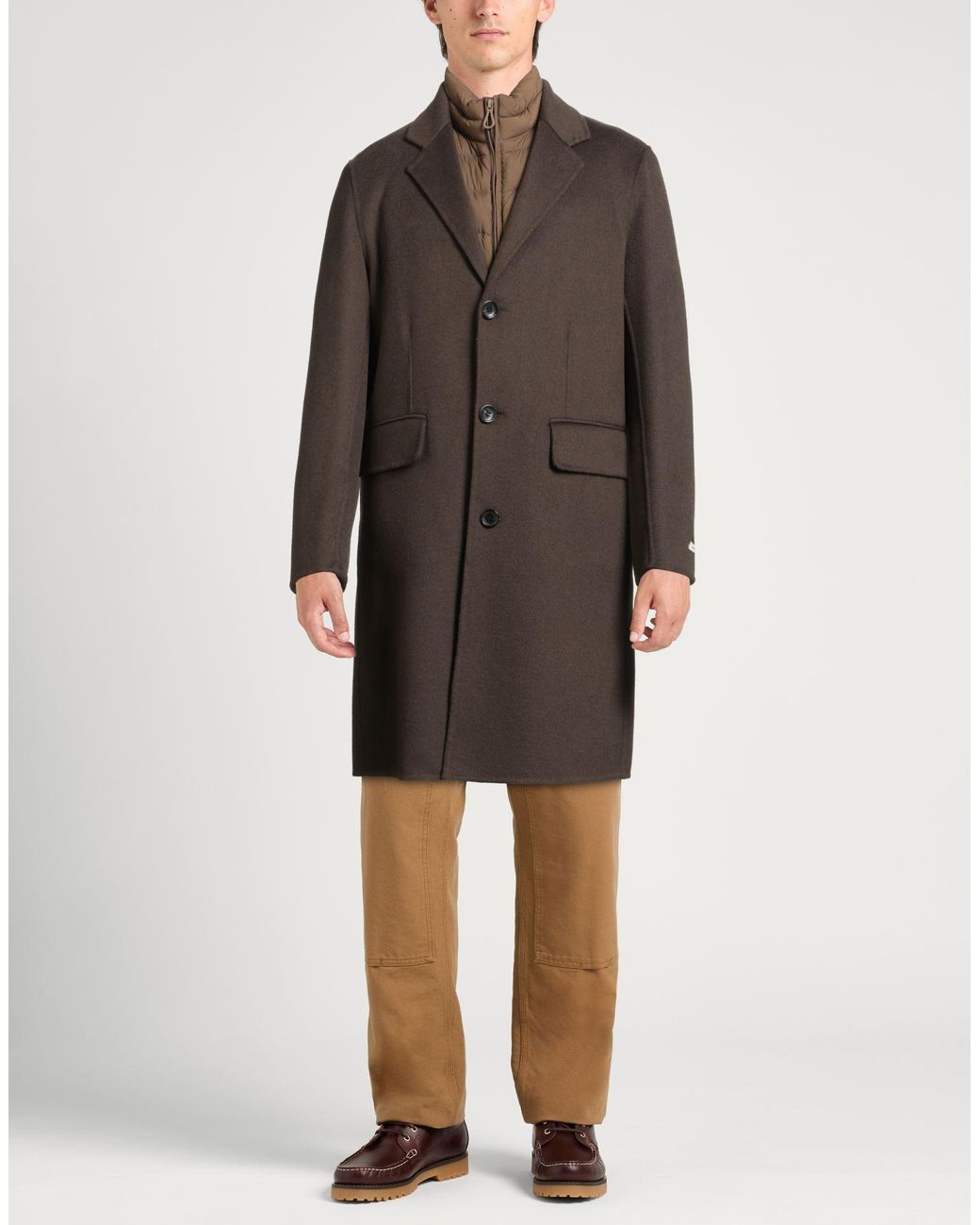 Paltò Brown Coat for men